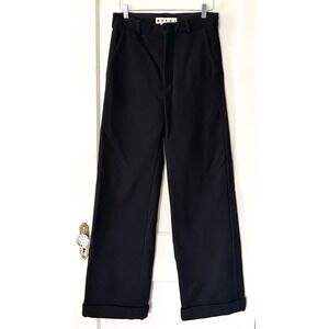 Marni Heavy Cotton Knit Cuffed Trouser Pants IT 44 Men's Old Money Quiet Luxury‎